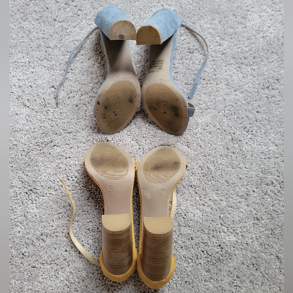 Lulus Block Heels Bundle - image 4